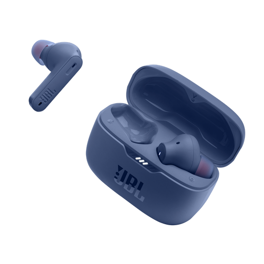 JBL Tune 230NC TWS - Blue - True wireless noise cancelling earbuds - Detailshot 5